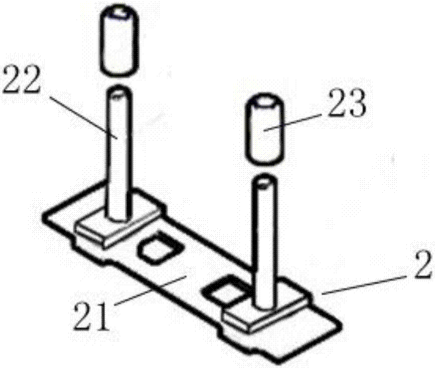 Device for fast mounting subway tunnel electromechanical equipment and pipelines