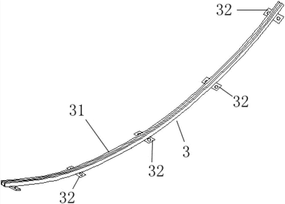 Device for fast mounting subway tunnel electromechanical equipment and pipelines