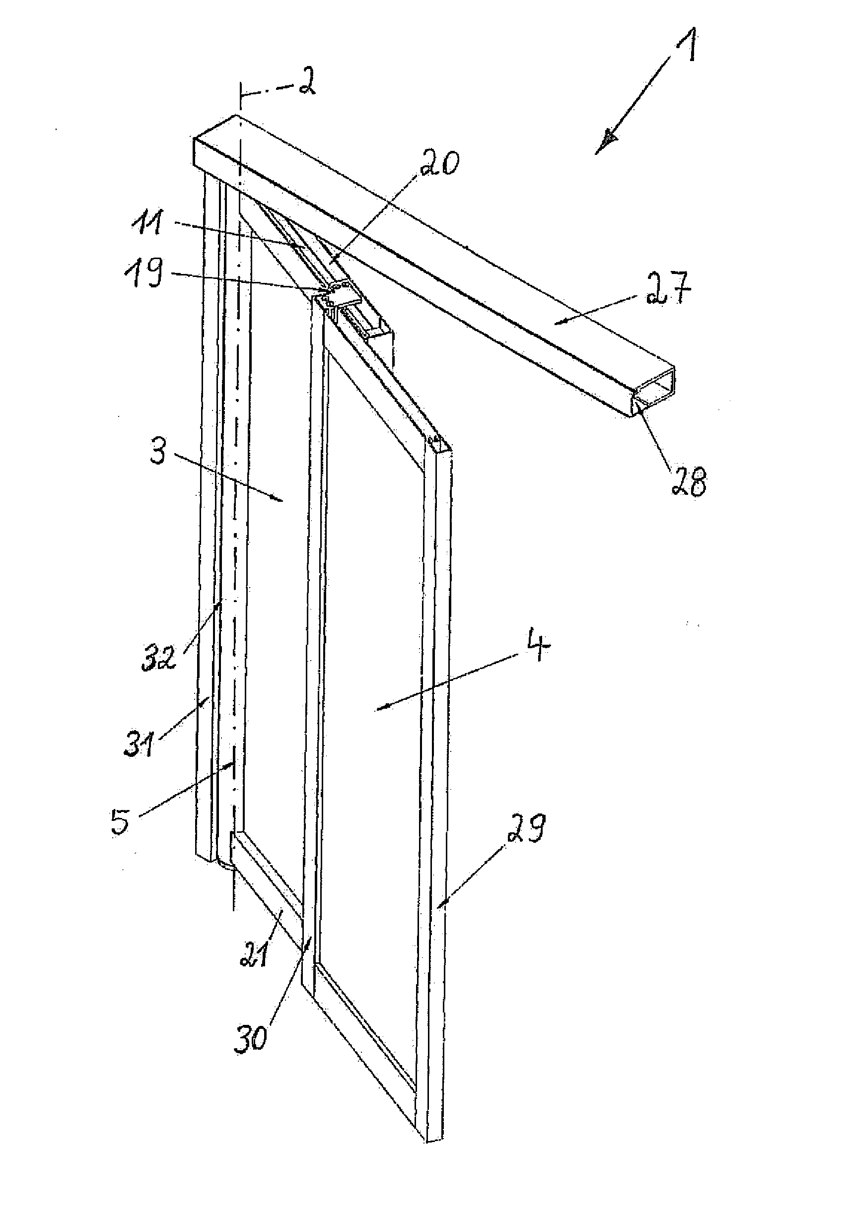 Sliding Pivotable Door