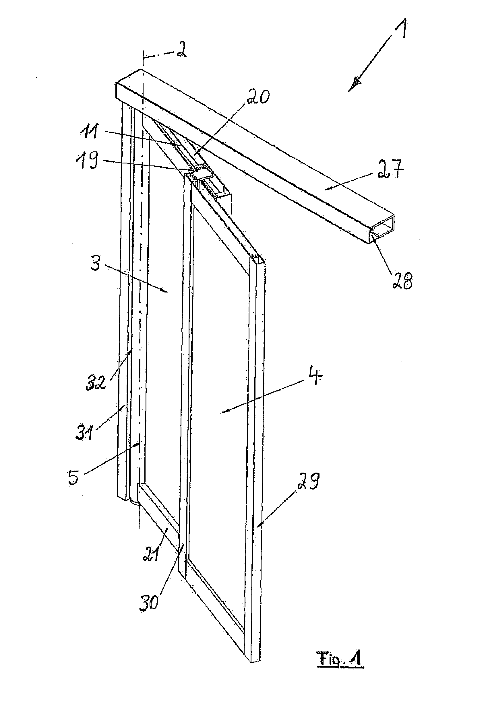 Sliding Pivotable Door