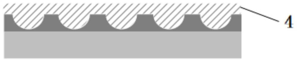 Curved fly's-eye lens based on DMD digital photoetching and preparation method of curved fly's-eye lens