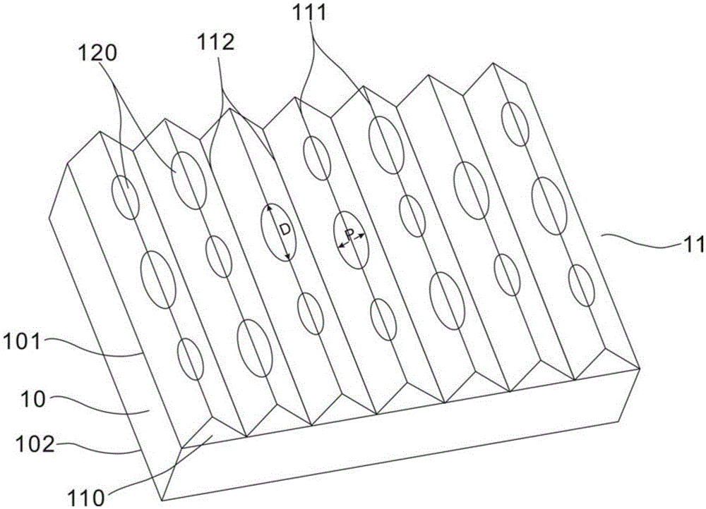 Optical brightness enhancement film and manufacturing method thereof