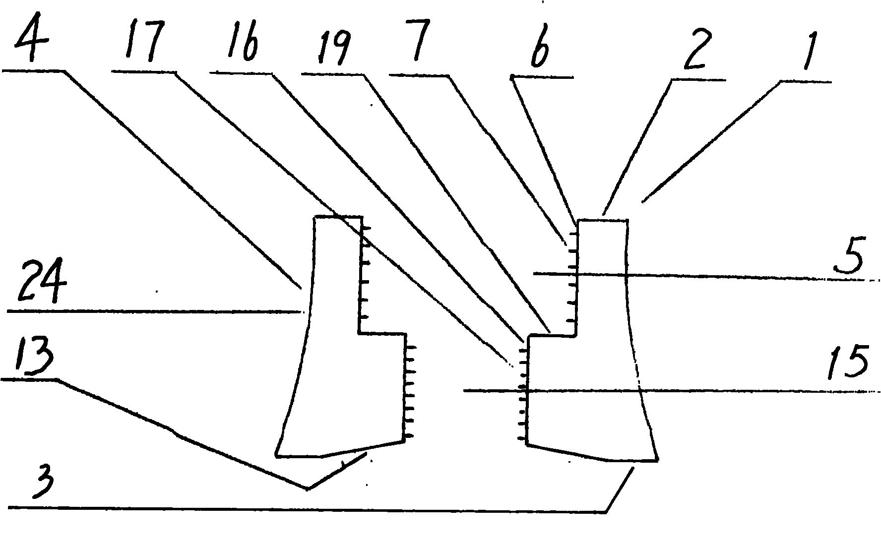 Thermally-treated, quenched and hardened theft-proof nut with circular-arc outer circumferential wall