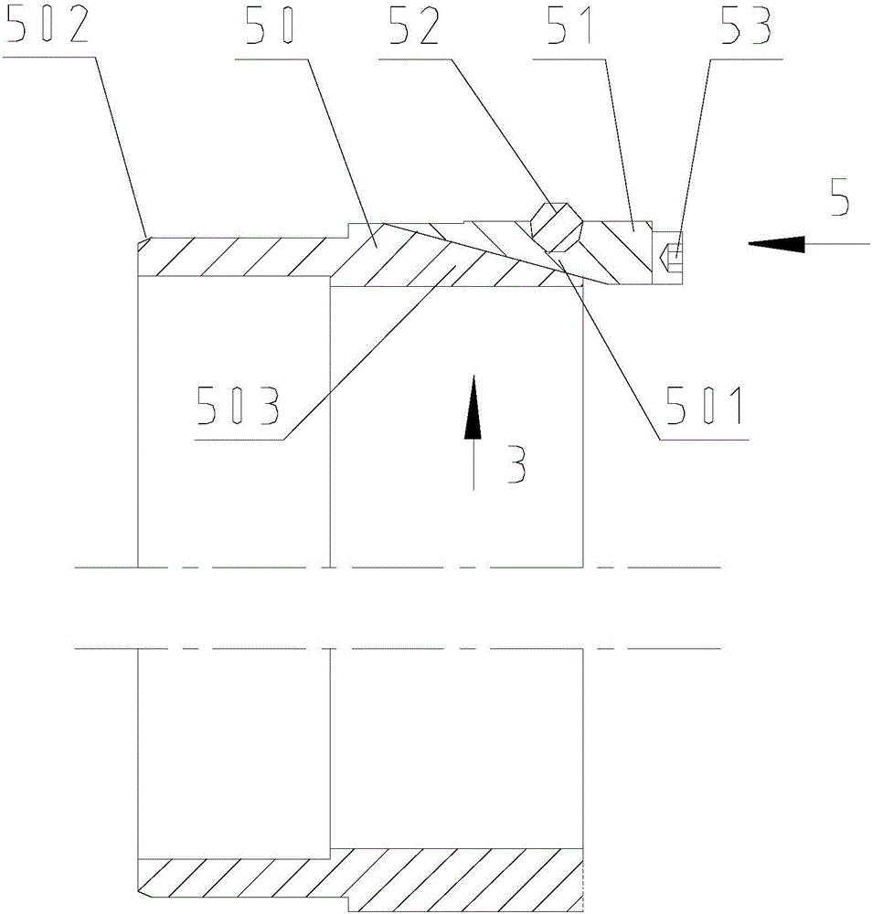 Radial stationary ring adjusting mechanism for mechanical sealing device