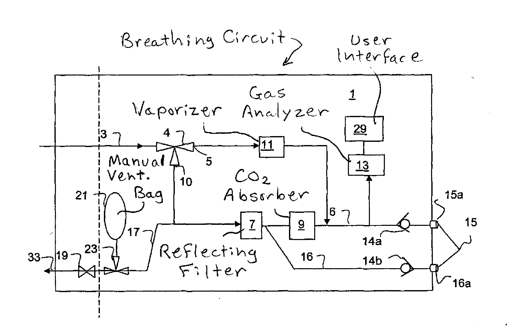 Anaesthesia apparatus and method for operating an anaesthesia apparatus