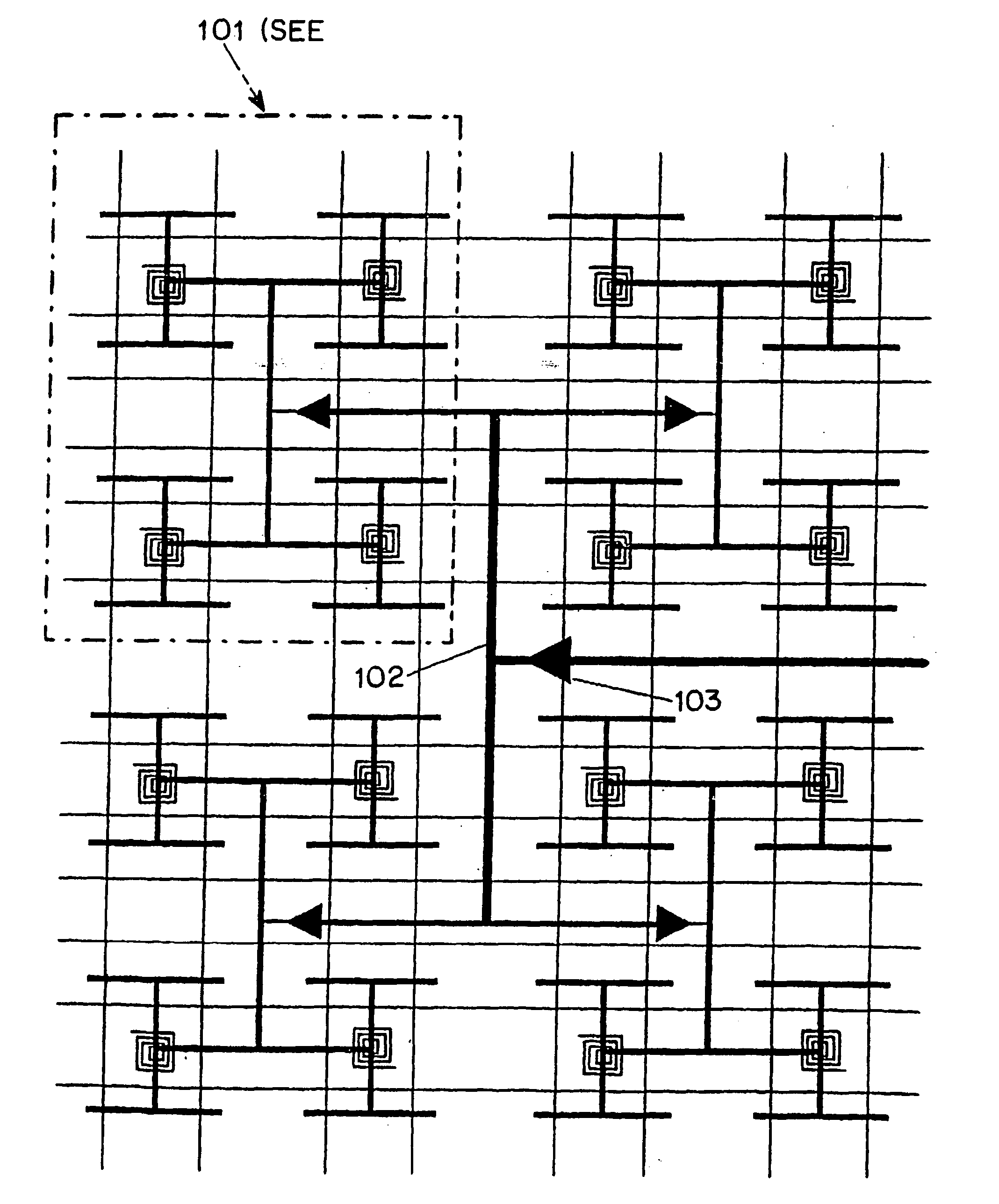 Resonant clock distribution for very large scale integrated circuits