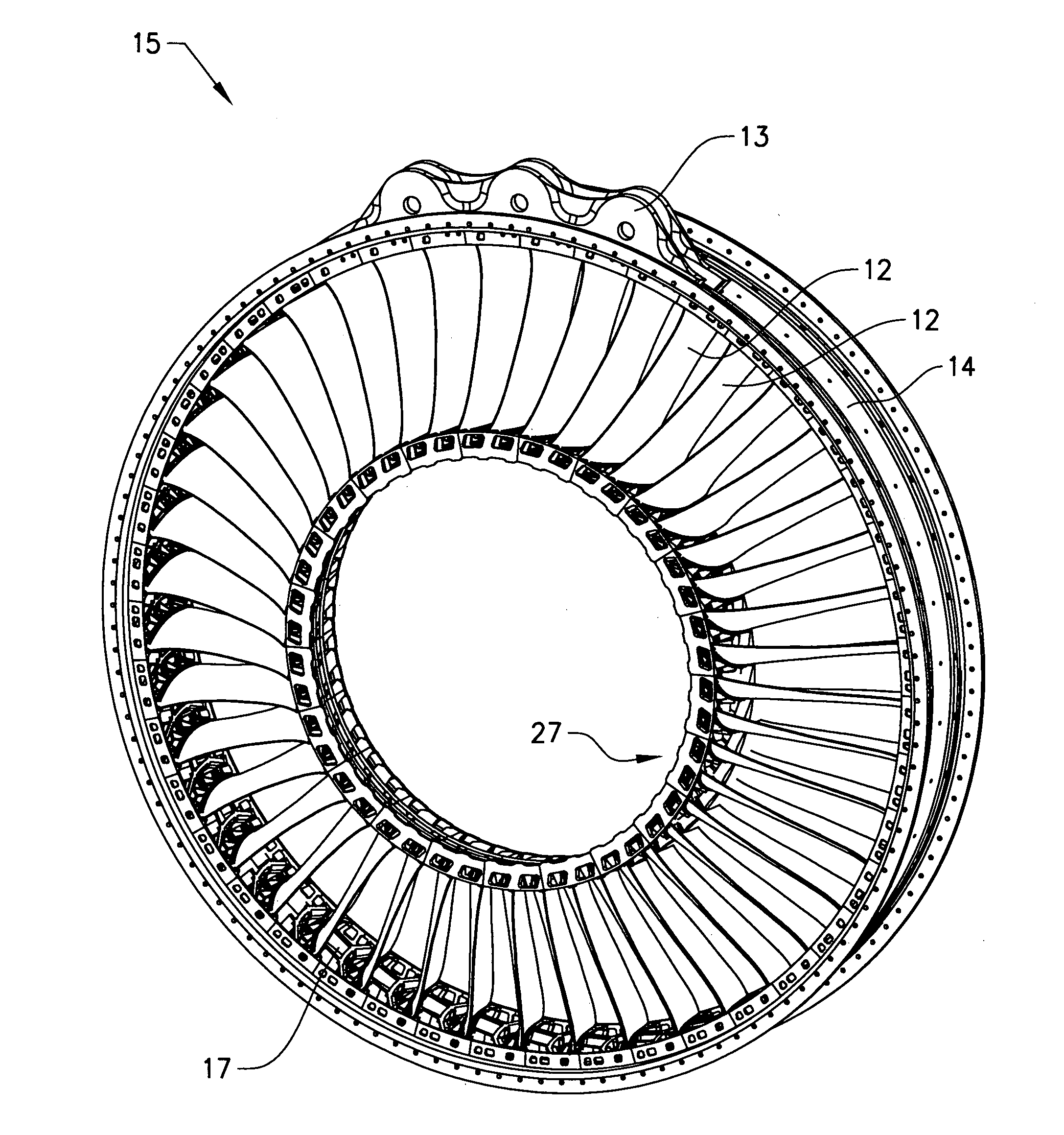 Gas turbine engine component