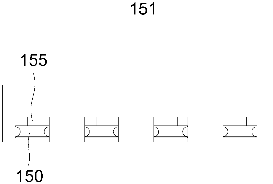 Cable linearity keeping device and equipment