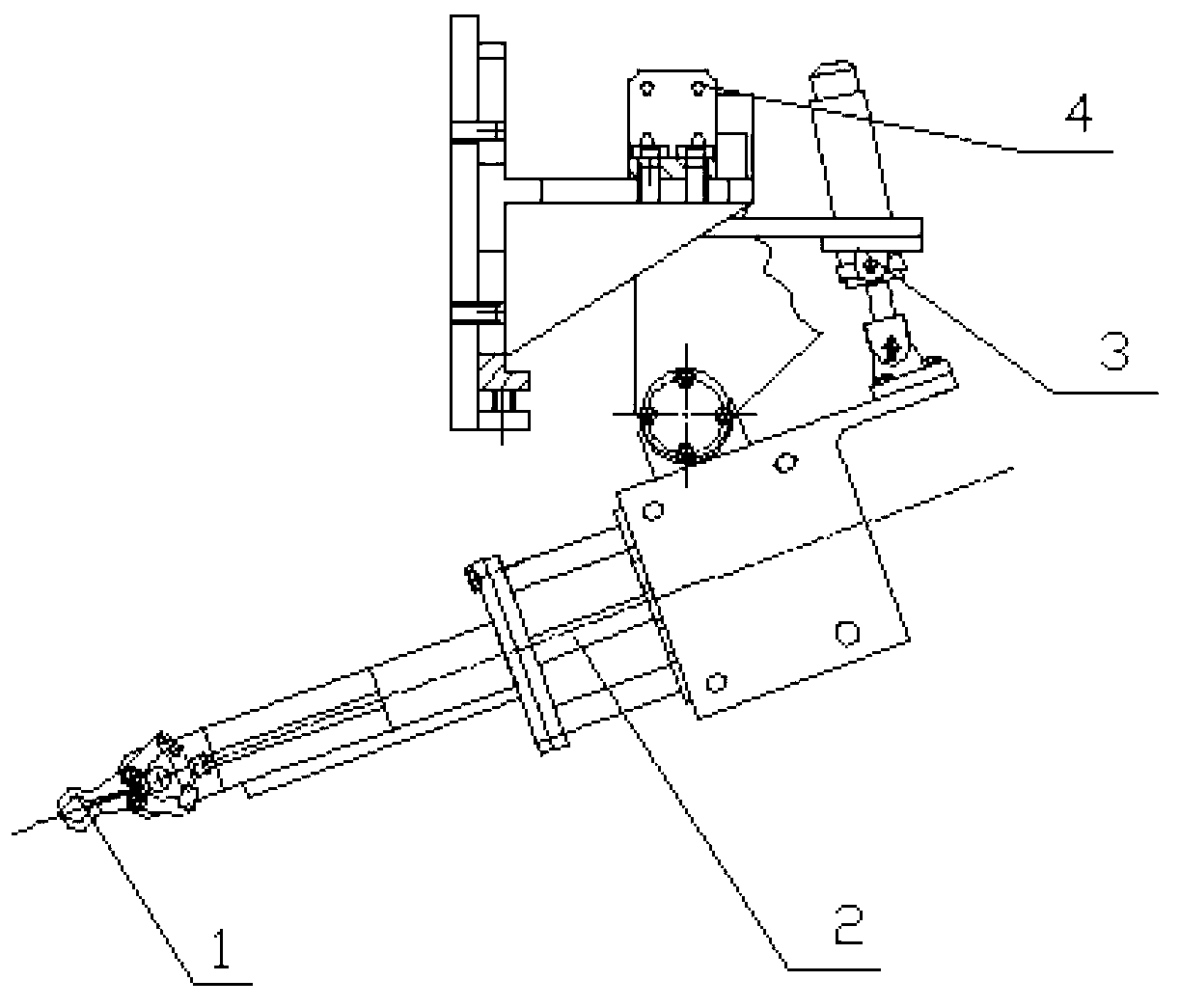 Feed manipulator of spring bars former