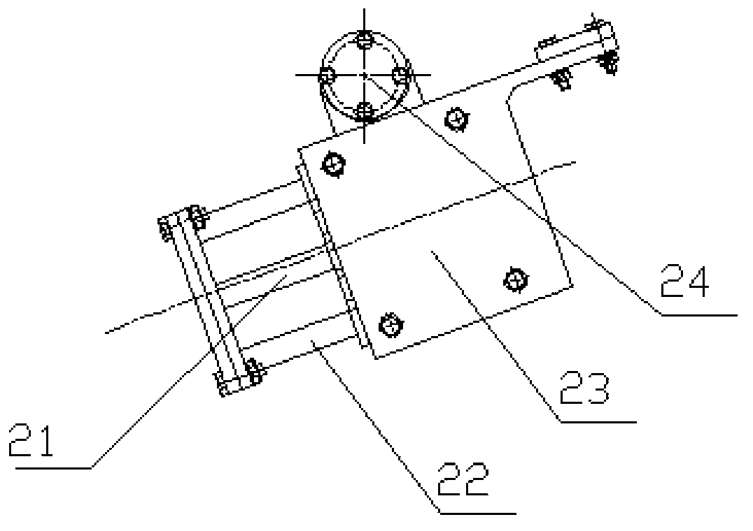 Feed manipulator of spring bars former