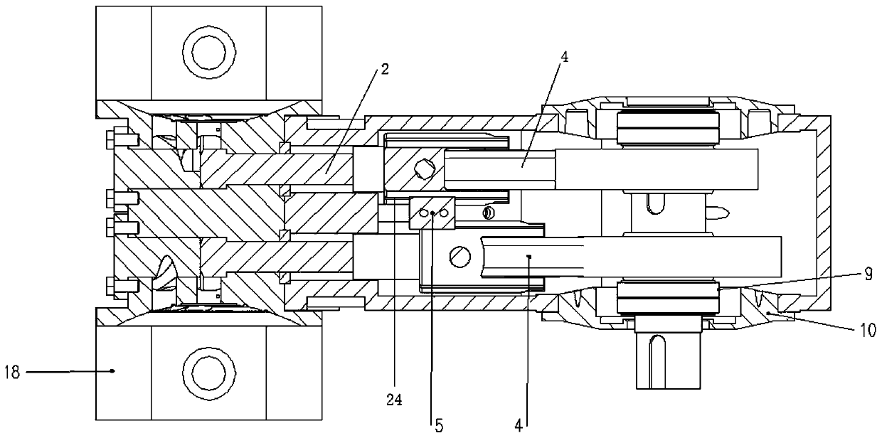 Reciprocating hydraulic diaphragm pump