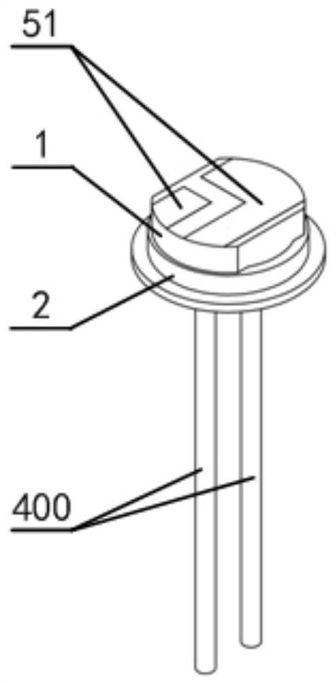 Transistor tube base and transistor airtight packaging structure