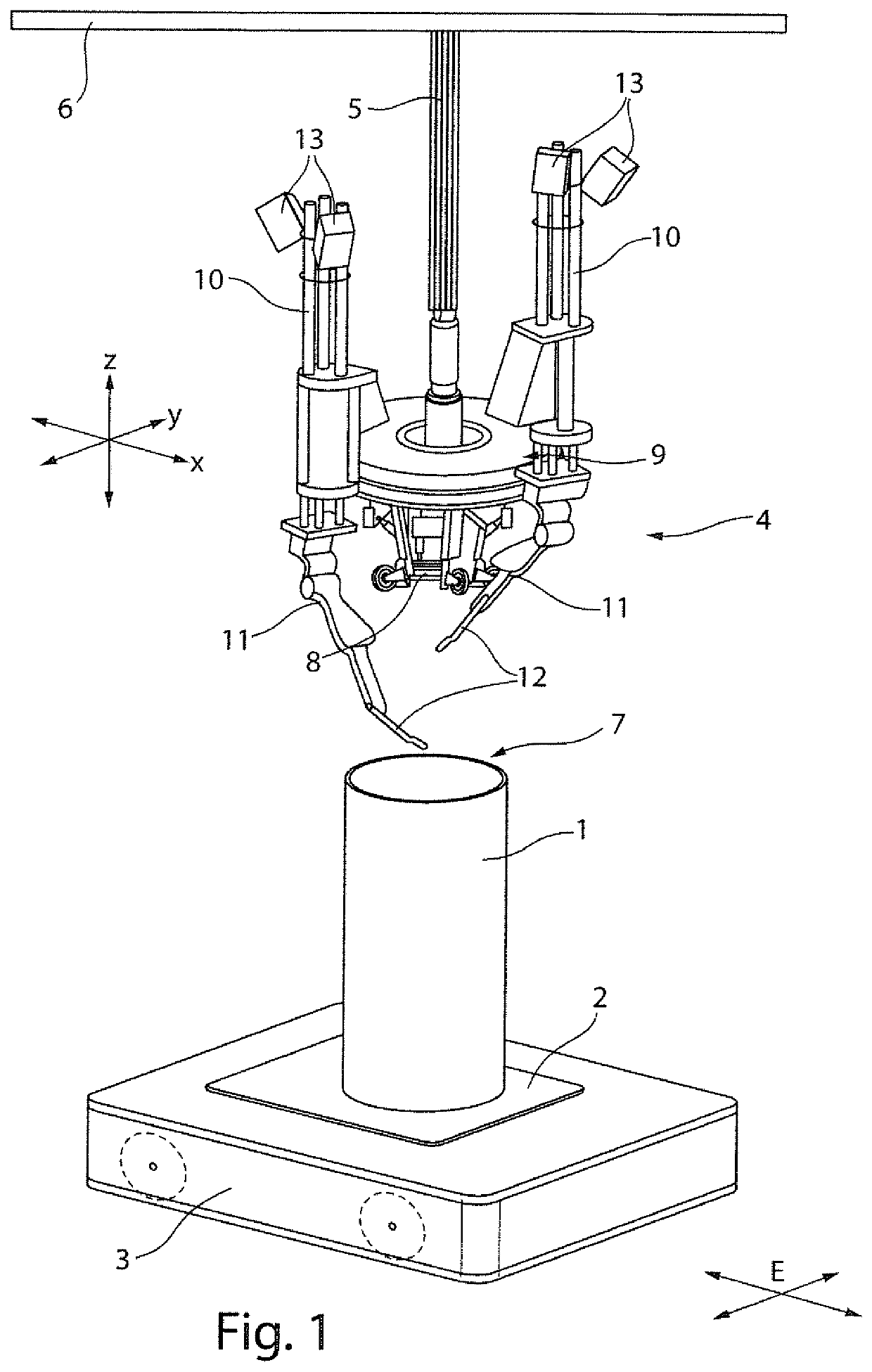 System and method for separating a tubular component