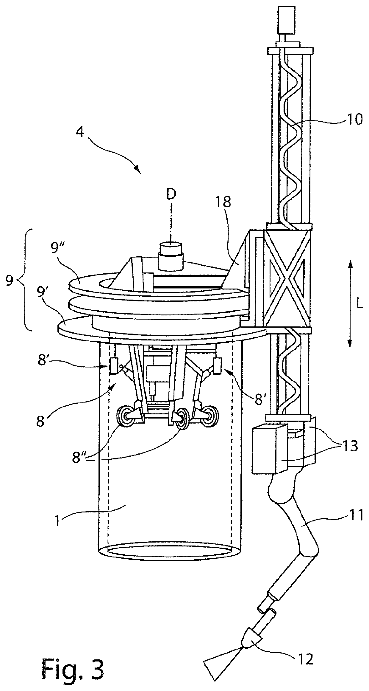 System and method for separating a tubular component