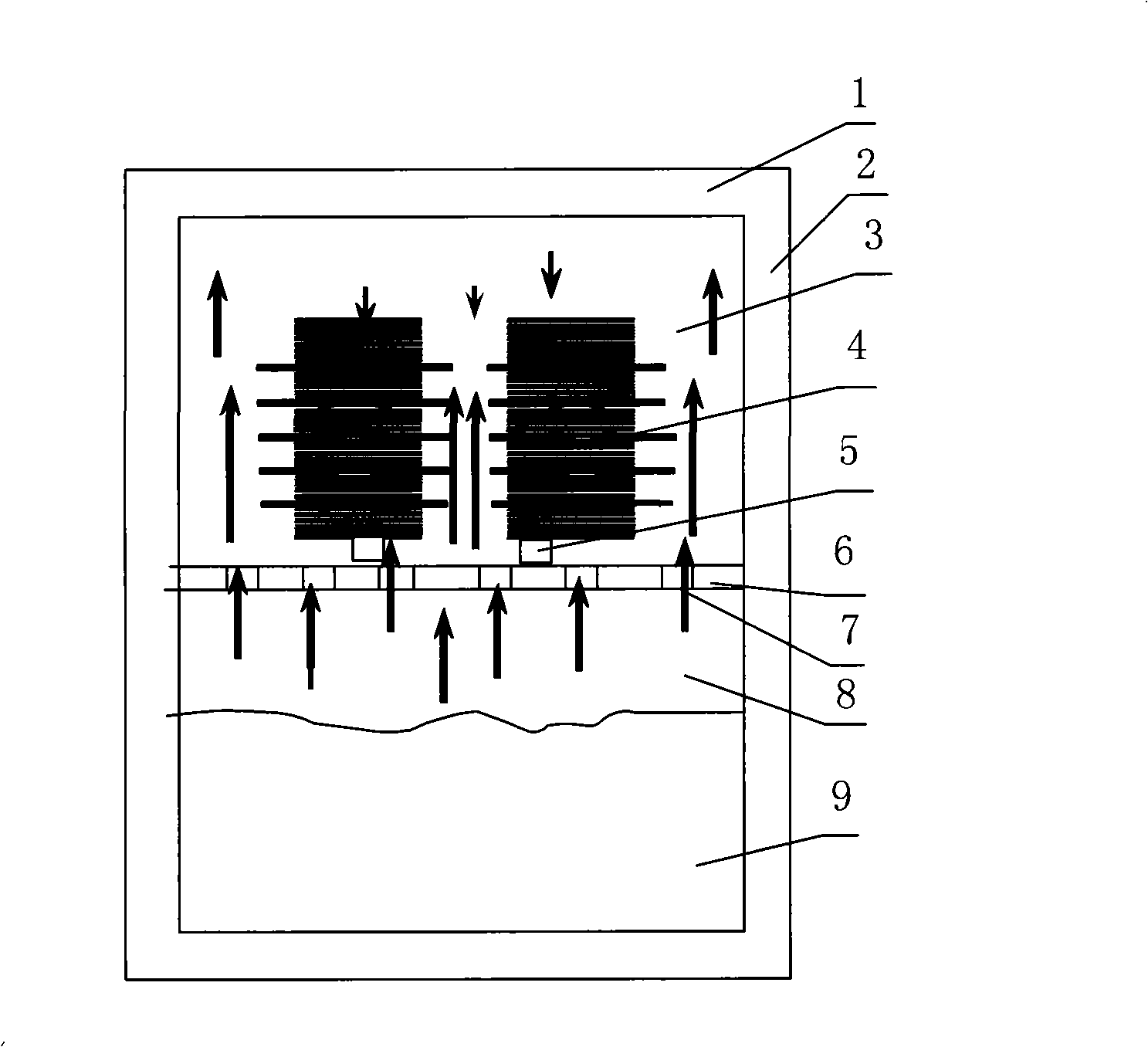 Method for preparing carbon/carbon/silicon carbide composite material