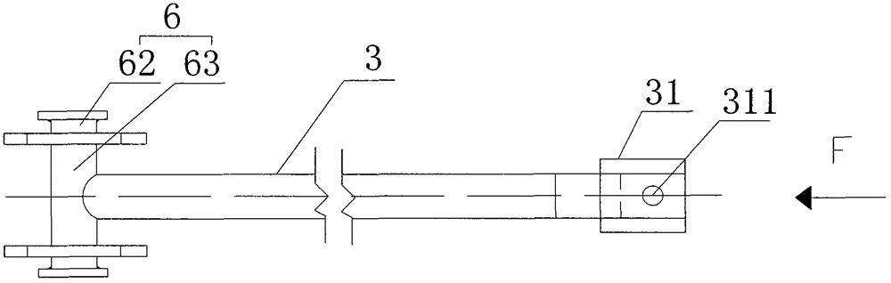 Containment vessel air cooling system for million-kilowatt level nuclear reactor