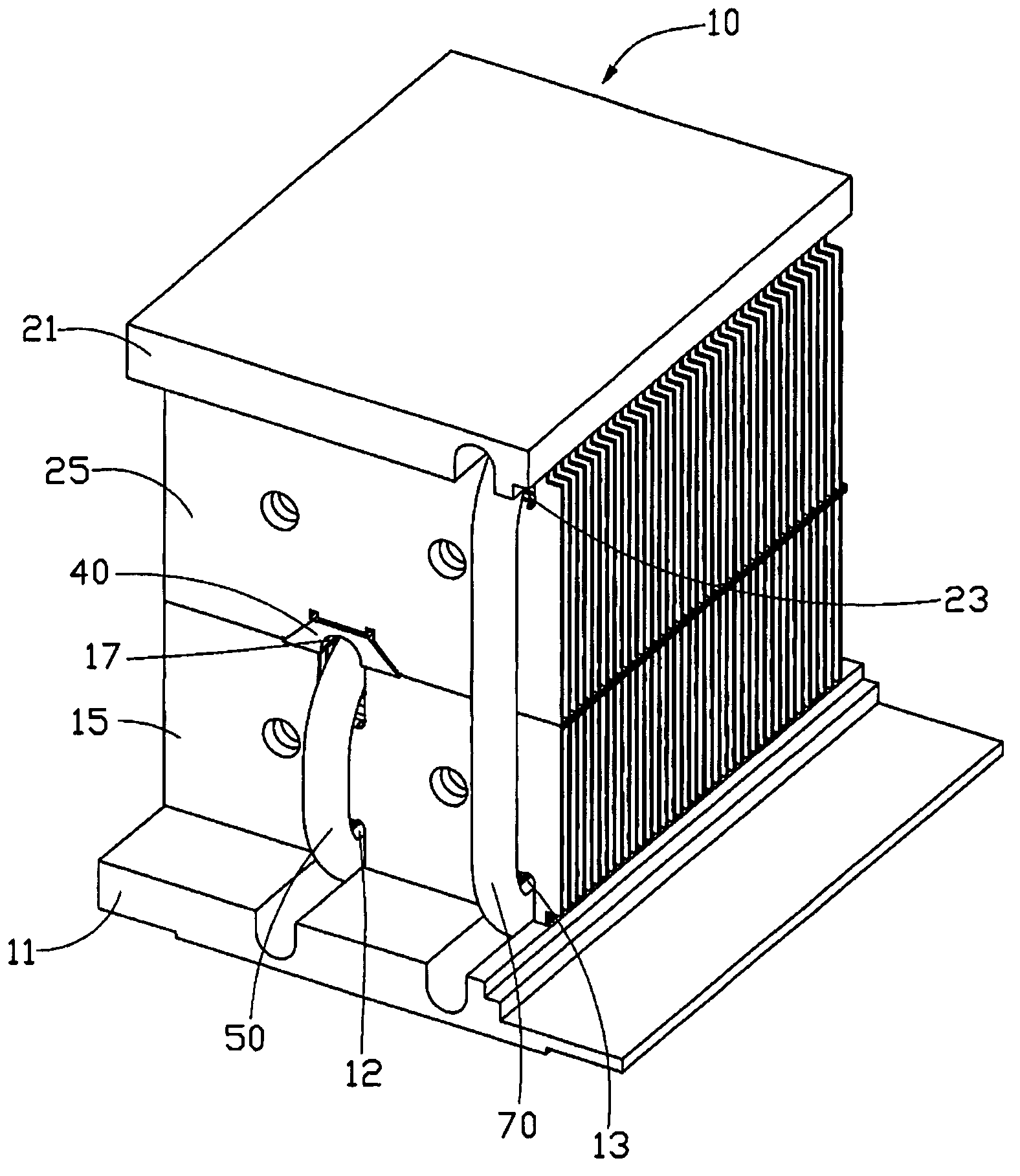 Heat dissipating device incorporating heat pipe