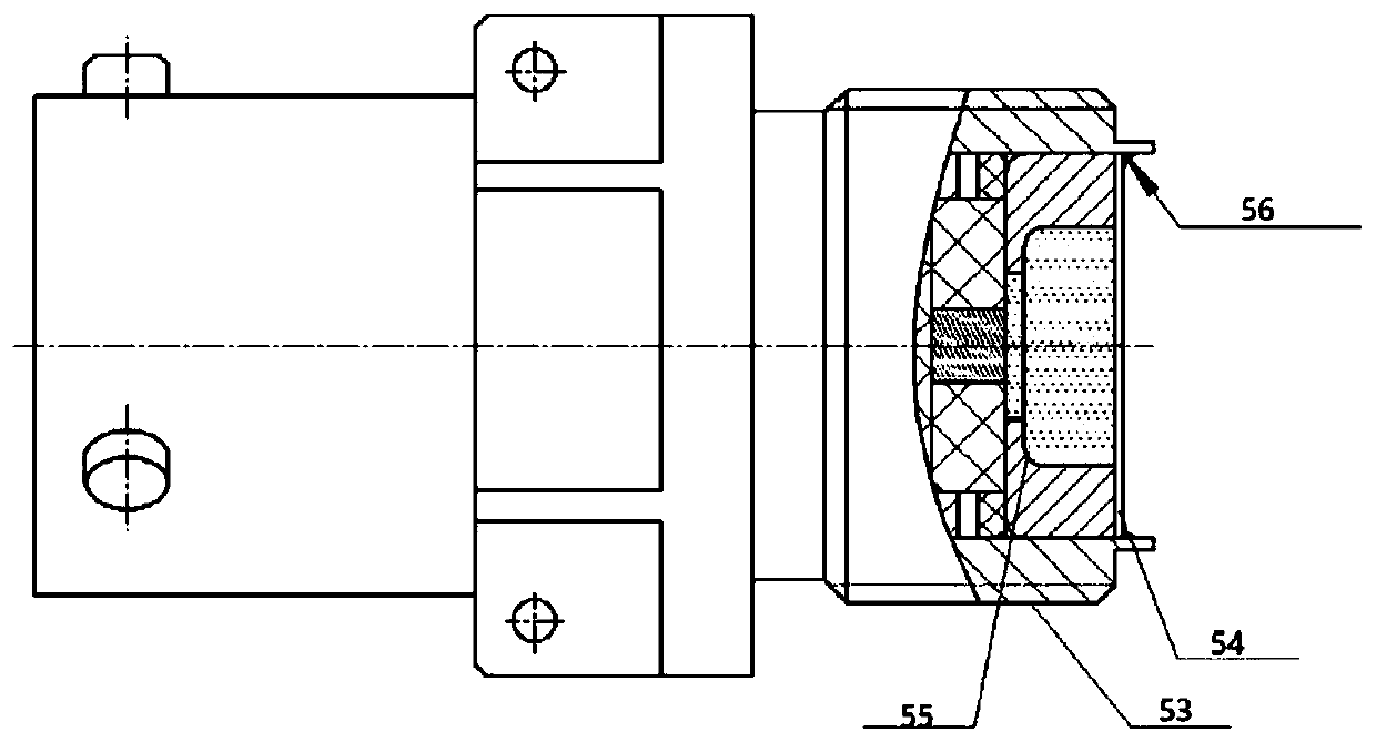 Assembling system for explosive-surface light and thin part of igniter