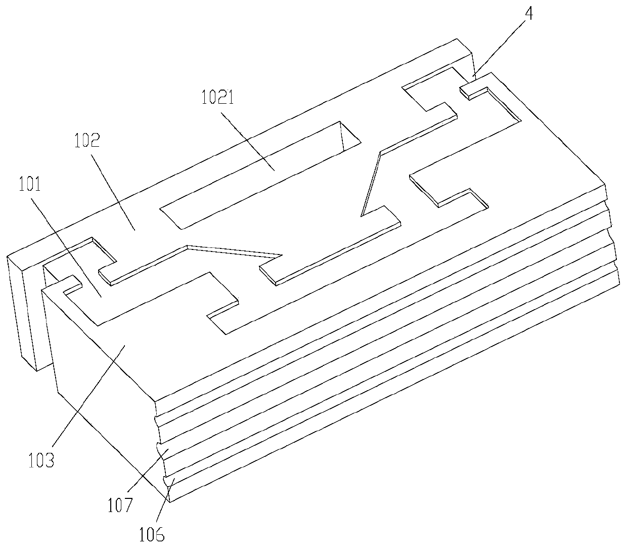 Novel prefabricated type building thermal-insulation block system and assembly method thereof