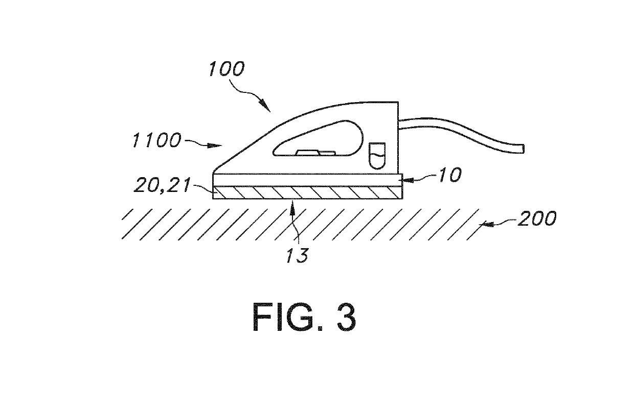 Treatment plate for a garment treatment appliance