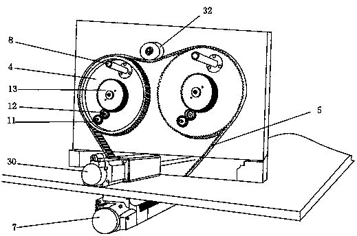 Flying disc type full-automatic winding machine and winding method thereof