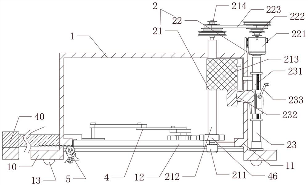 Installation auxiliary device for landscape lighting engineering