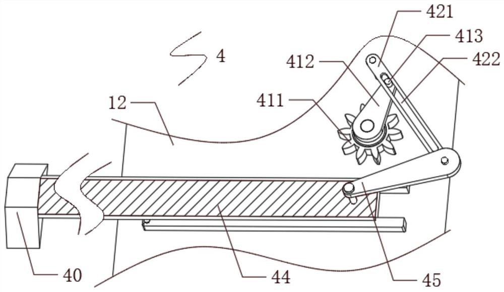 Installation auxiliary device for landscape lighting engineering