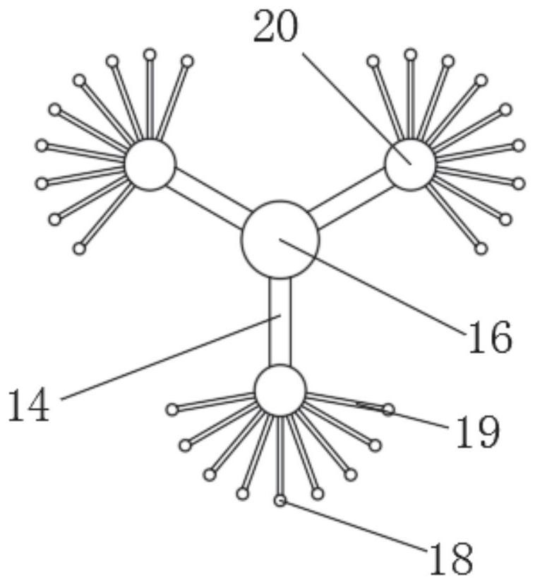 Essence raw material cleaning device containing phytoremediation extract