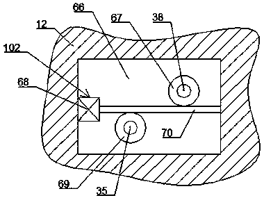 Green environment-friendly enamel glaze removal device based on defective enamels