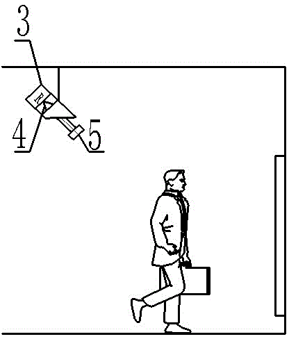 Mirror manufacturing method and device capable of simultaneously displaying images of front surface and reverse surface of human body