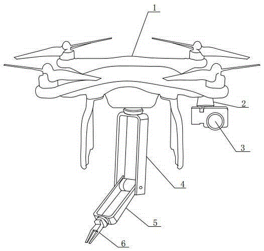 Device applied to fixed-point patrol and charged cleaning platform