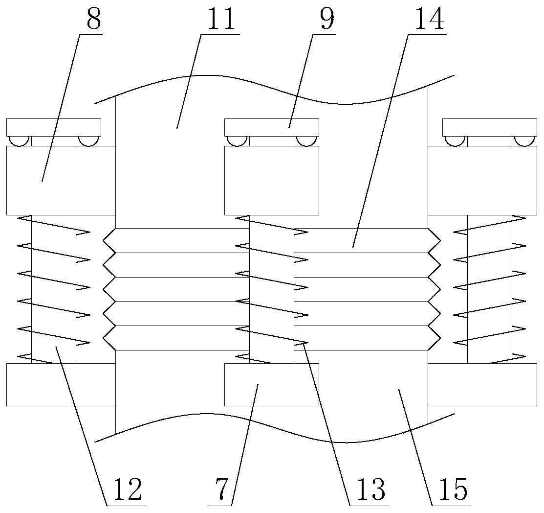 Chip pickup equipment with buffer and reinforcement functions