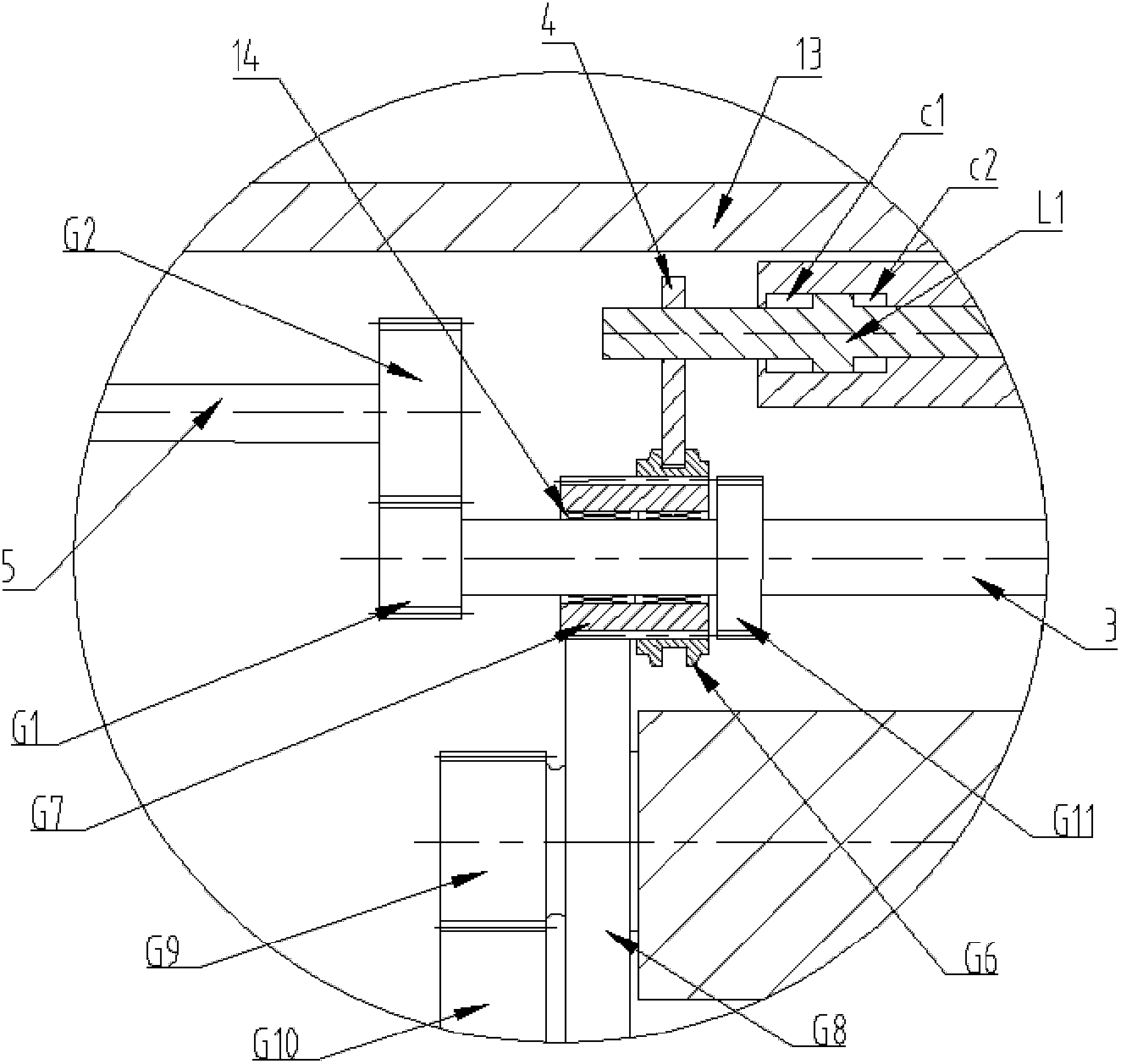 Single-servo power tool rest