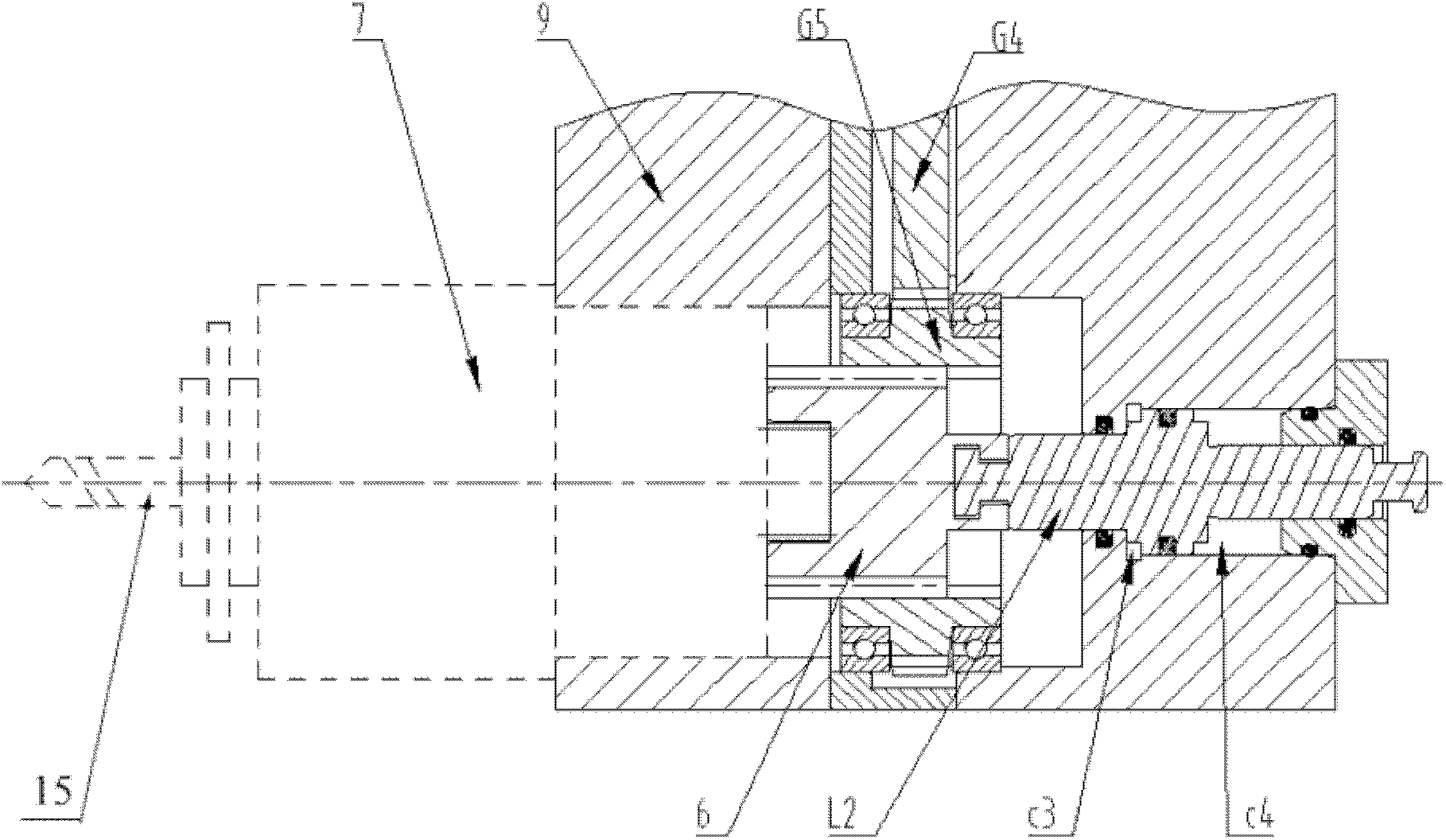 Single-servo power tool rest