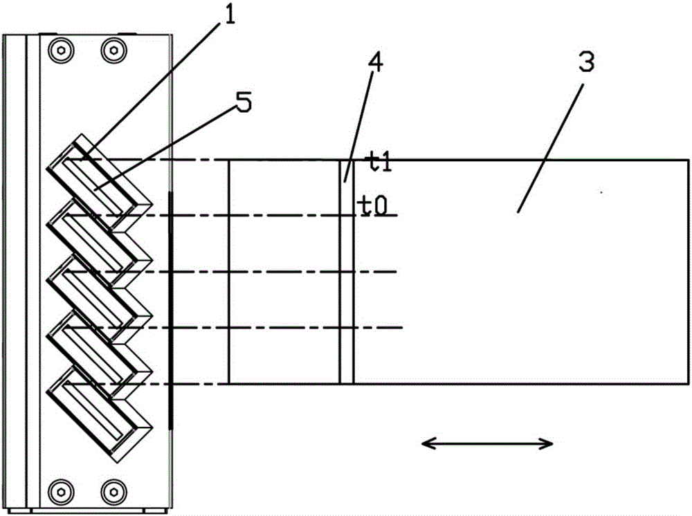 Paper currency safety line magnetic coding detection device and method