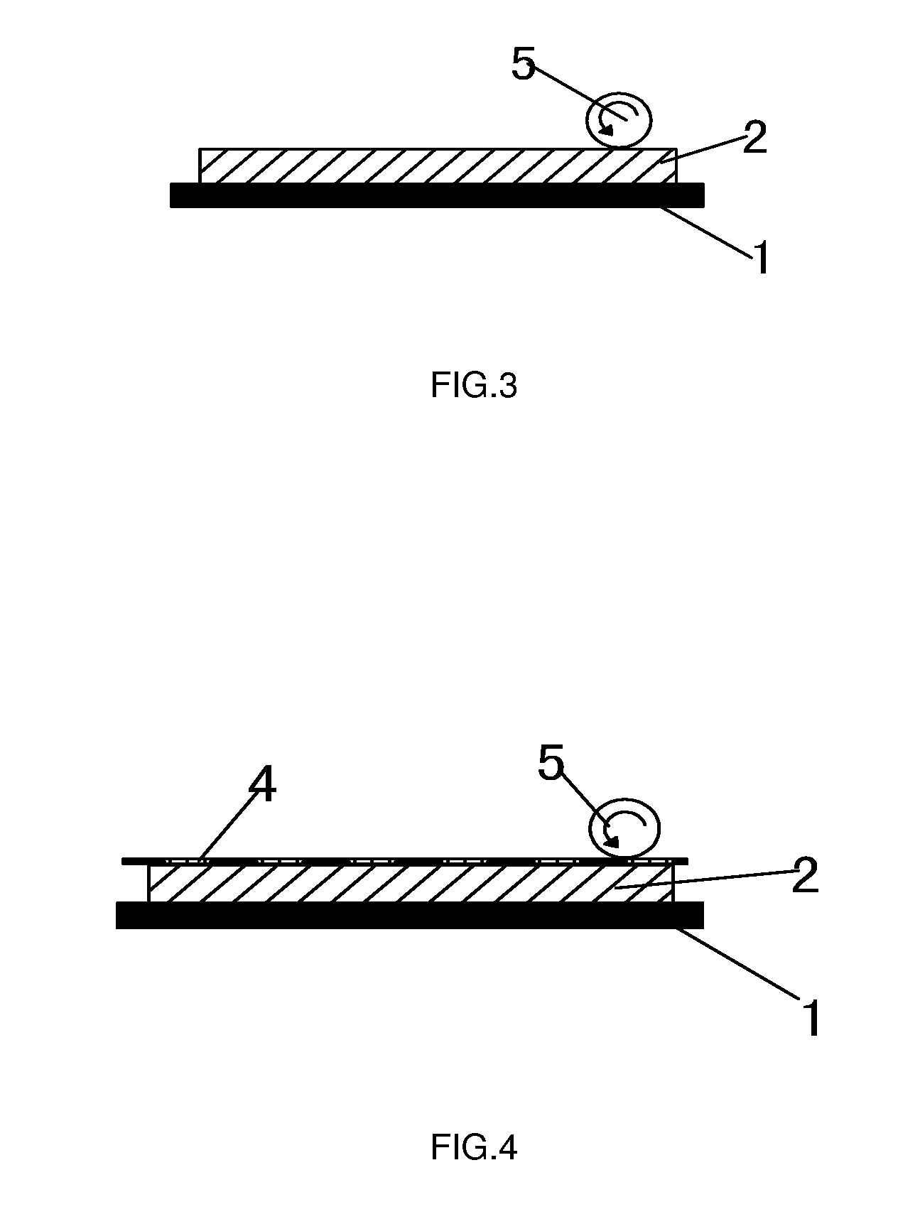 Method for processing stamp material