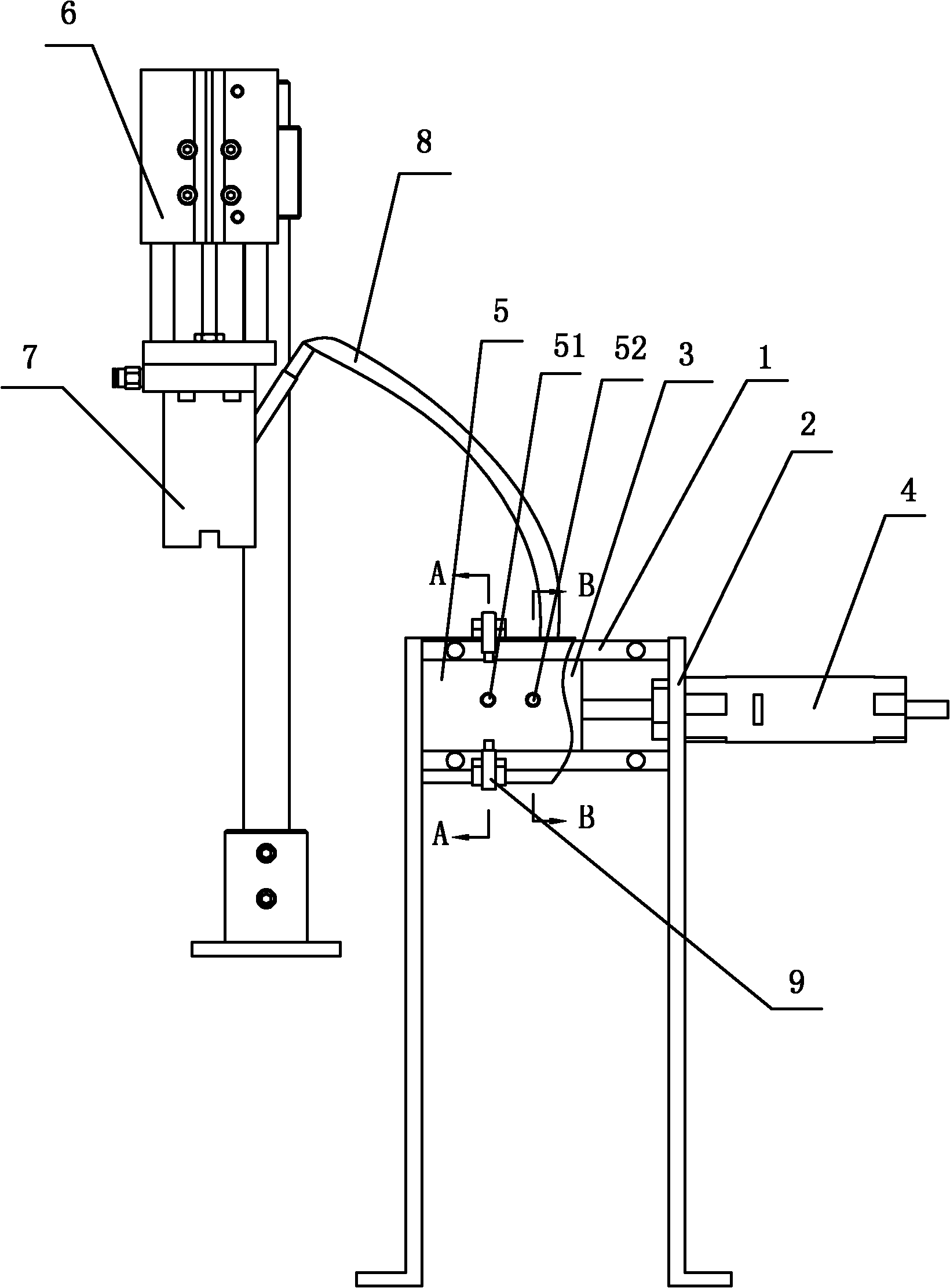 Small flexible distributing/feeding manipulator