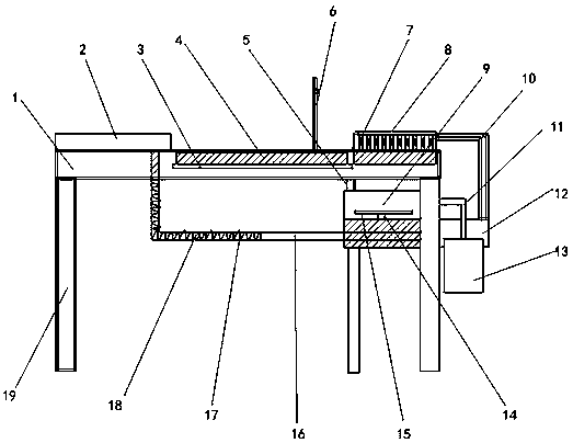 Medical multifunctional massage bed