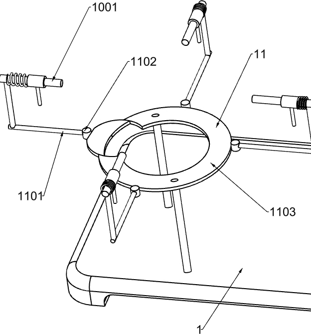 A self-rotating quantitative filling machine for mushroom liquid