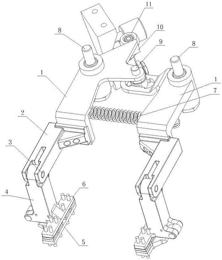 Horizontal bagging bag-feeding-type packing machine