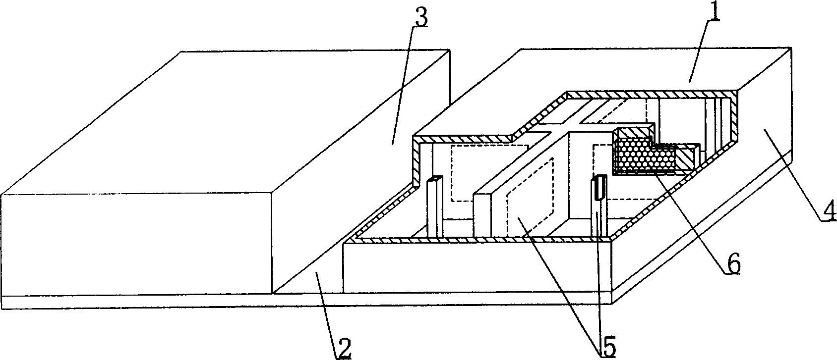 Hollow cavity member