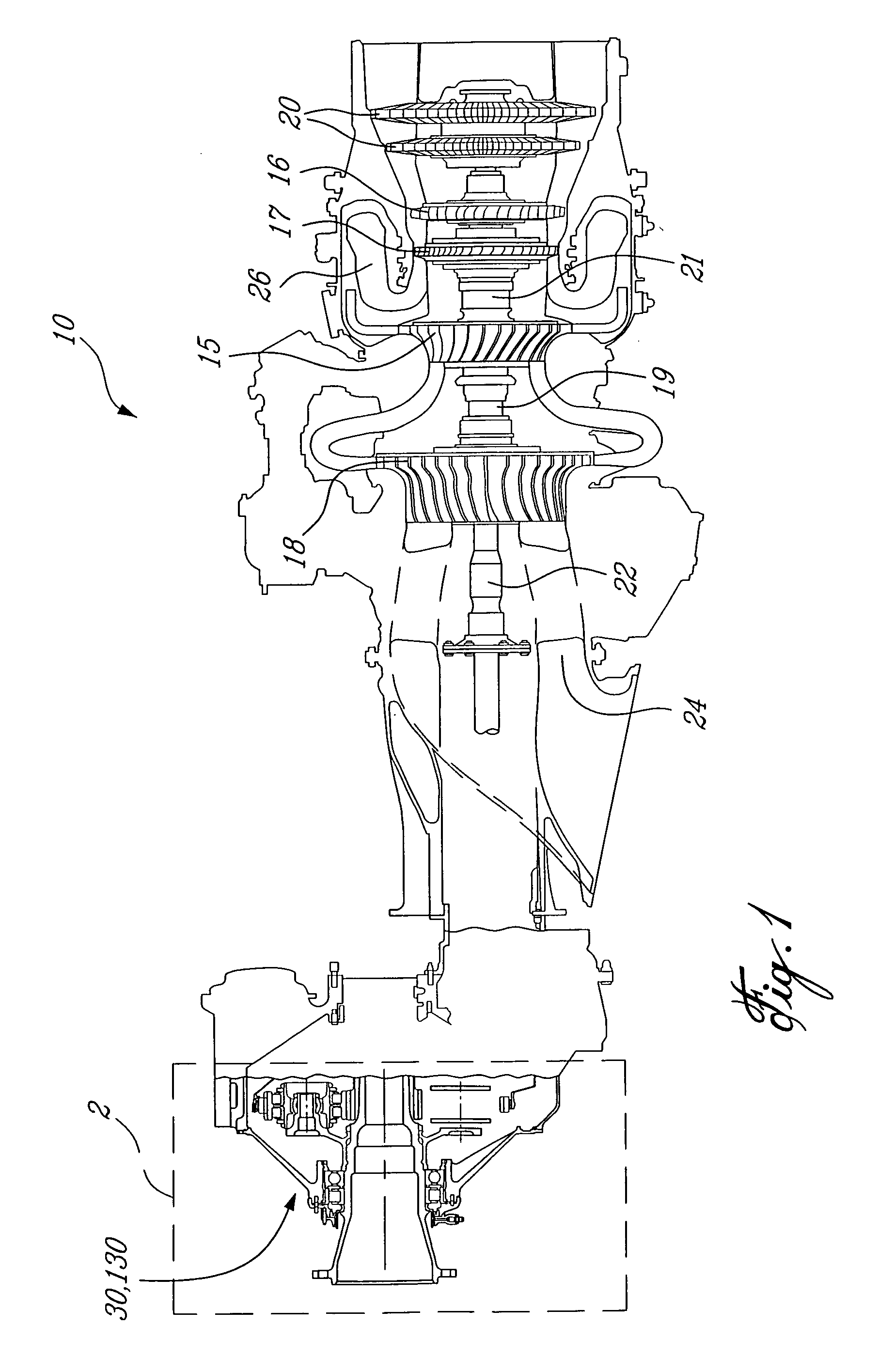 Gas turbine gearbox