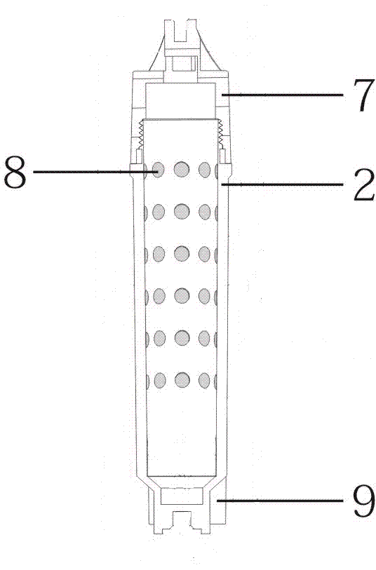 Medical hybrid flushing device