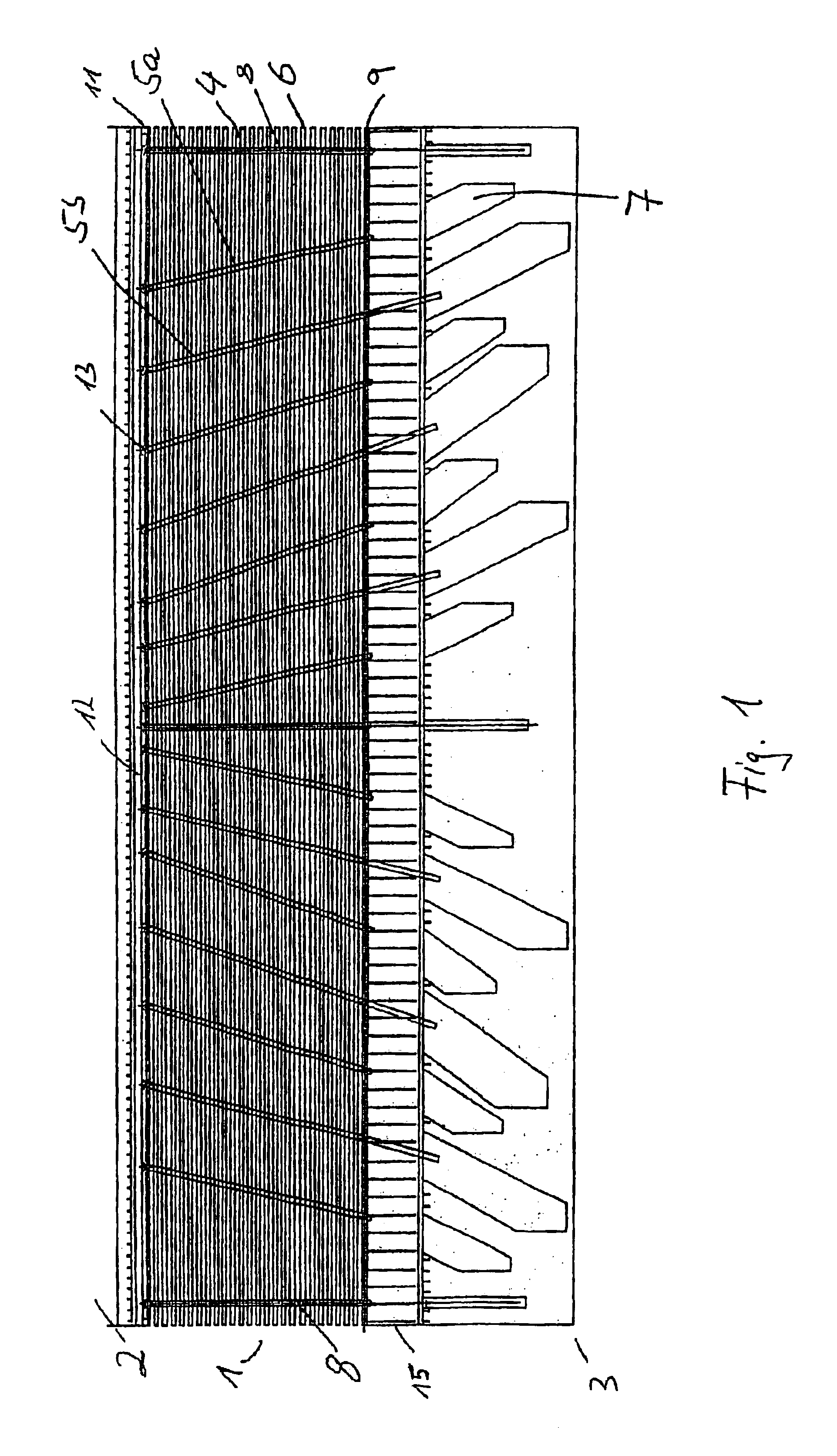 Bridging device for joint gaps