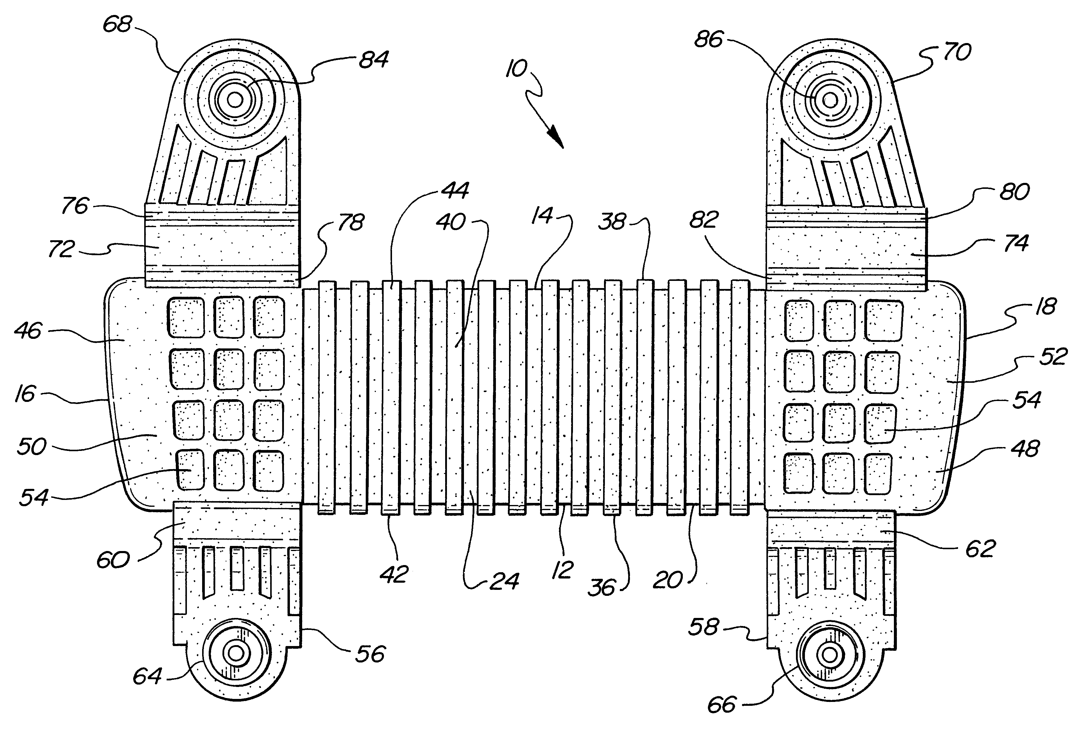 Shoulder strap pad