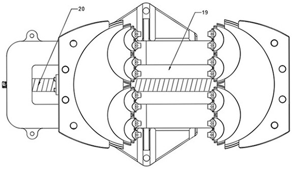 Adjustable clamp based on aviation part machining