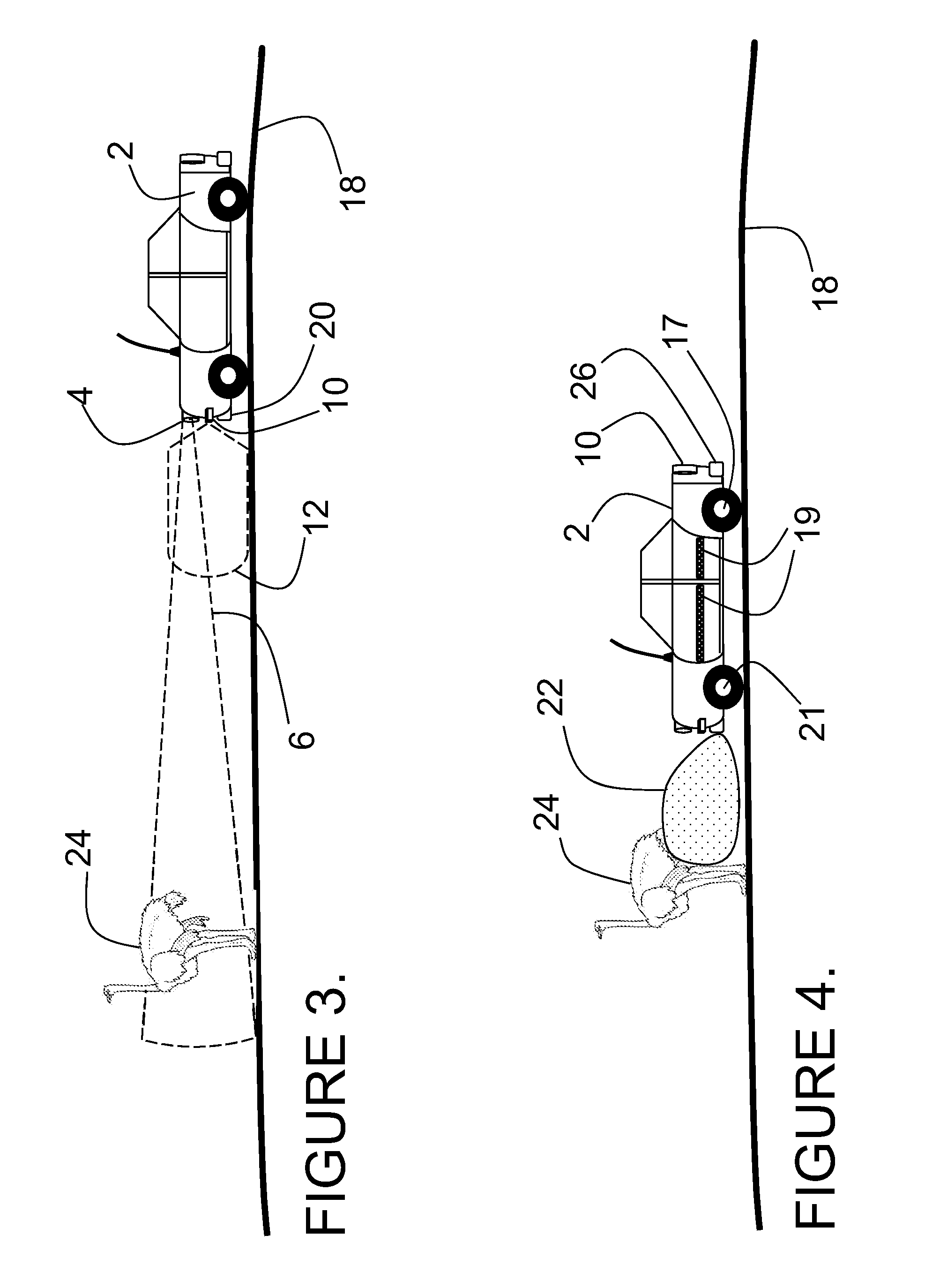 Ladar enabled impact mitigation system