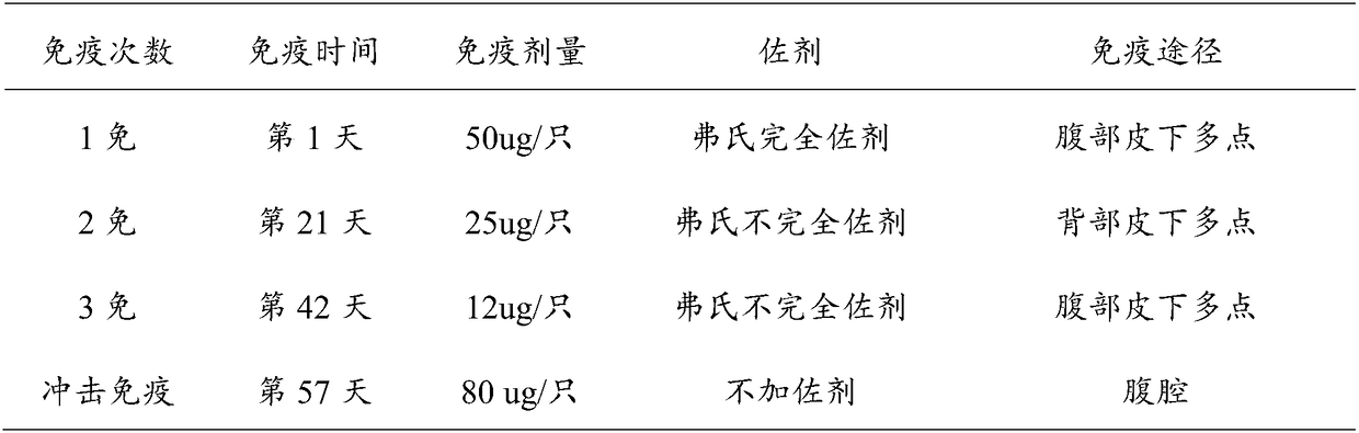 Preparation method of pepsinogen I paired monoclonal antibody