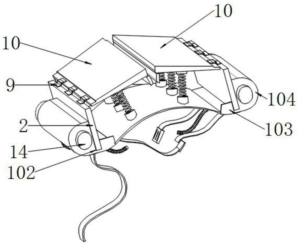 Mine self-rescue equipment with buffer protection function