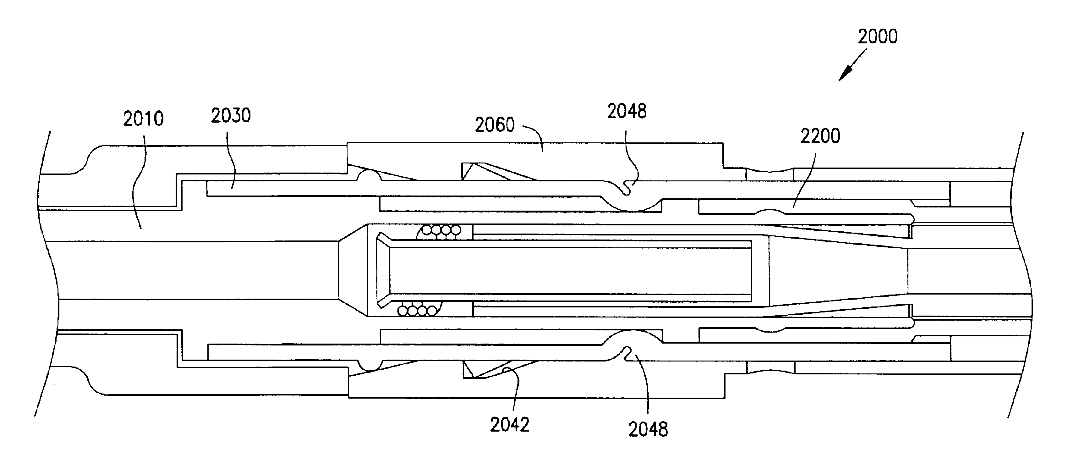 Lead with terminal connector assembly